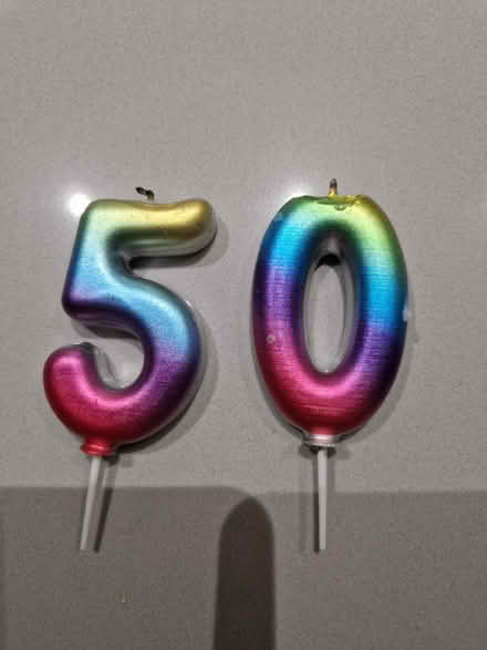 Photo of free 50th birthday candles (Broxbourne EN10) #1