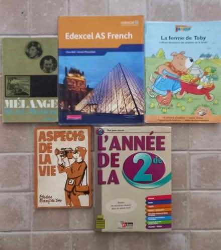 Photo of free French books - primary to high school, university (CO15) #1