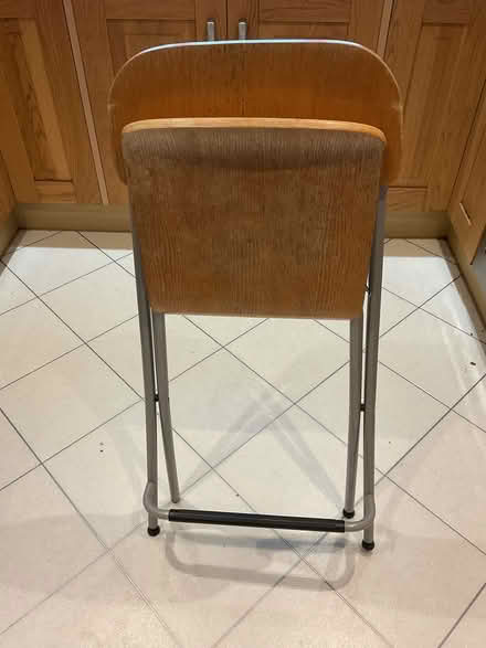 Photo of free Folding bar height stool (Bedford) #3