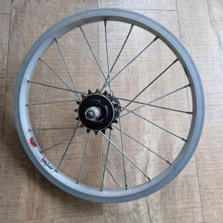 Photo of free Bicycle wheel (Horsell) #1