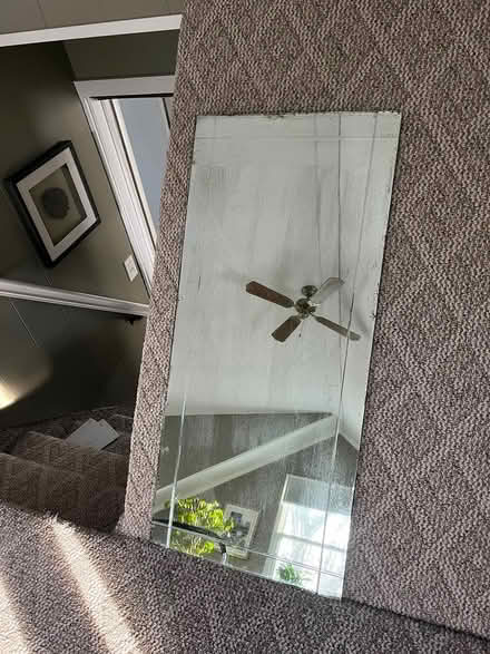 Photo of free Frameless antique mirror (Middletown by HS North) #1