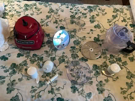 Photo of free KitchenAid Food Processor parts (Richardson, TX) #1