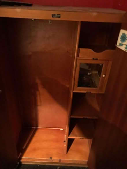 Photo of free Old sturdy wooden wardrobe (CT7) #2