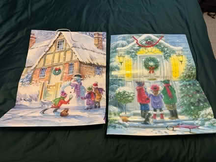 Photo of free Large Christmas gift bags (Pooley Green TW20) #1