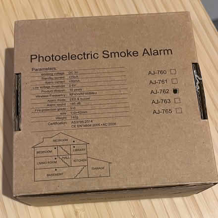 Photo of free 4x Smoke Alarms (G43 Pollokshaws) #2