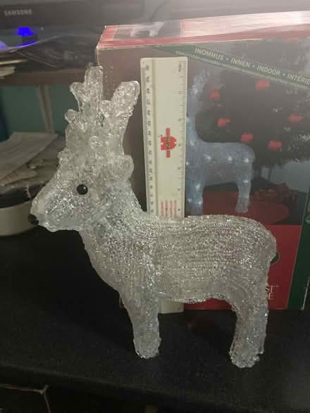 Photo of free Battery powered Xmas reindeer (Beare Green RH5) #1