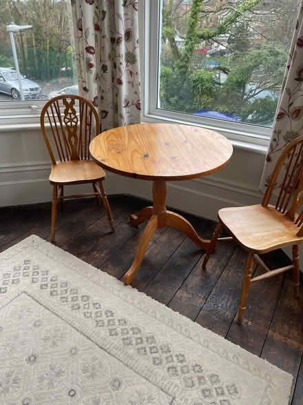 Photo of free Dining table & 4 chairs (Bohemia TN37) #2