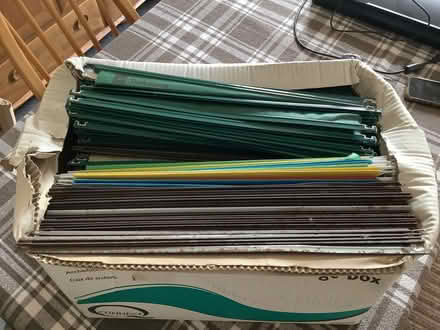 Photo of free Box of Suspension Files for Filing Cabinet (The Plantation GL5) #1