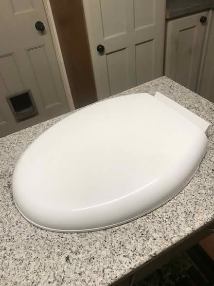 Photo of free white toilet seat (Stow LN1) #1