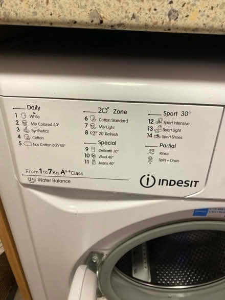 Photo of free Indesit washing machine (Berkeley GL13) #2