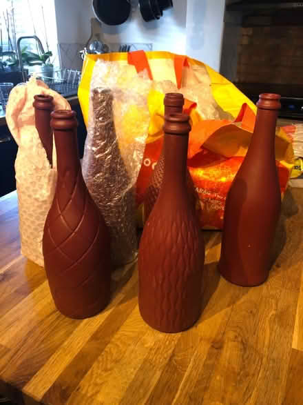 Photo of free Painted bottles (Ilchester) #1