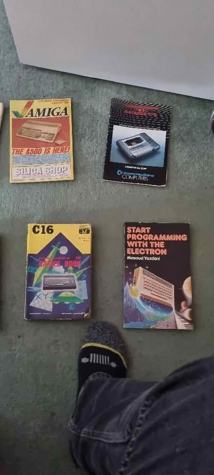 Photo of free Vintage Acorn and Commodore Computer Manuals (Great Northern Road DE1) #2