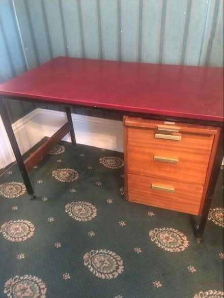 Photo of free Desk - old style typist’s desk (Rathmines) #1