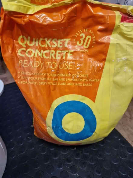 Photo of free Quickset Concrete (Hornchurch RM12) #1