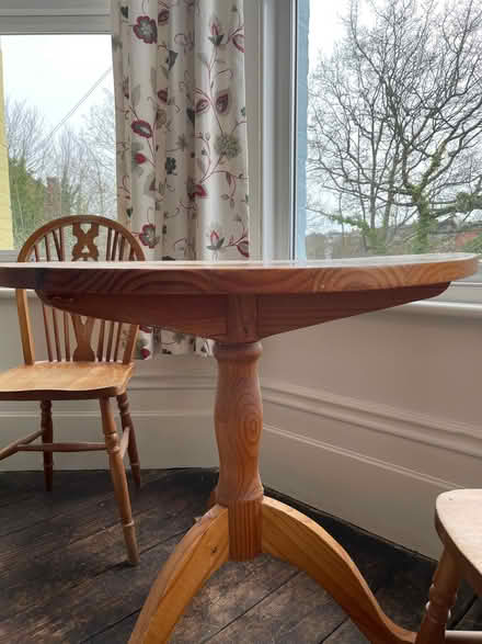 Photo of free Dining table & 4 chairs (Bohemia TN37) #1