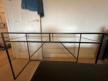 Photo of free Rectangular glass console table (Croydon) #2