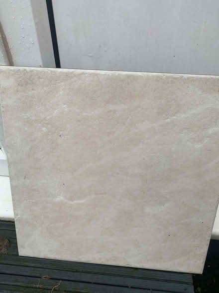 Photo of free 11 x cream floor tiles (Westgate LA3) #2