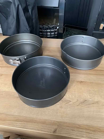 Photo of free Cake tins, think 7”, 8” (WS4, Shelfield) #1