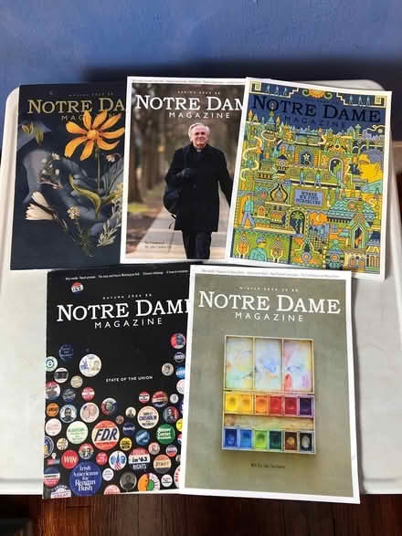 Photo of free Notre Dame Magazine (5 issues) (Near East/Union & Marquette) #1