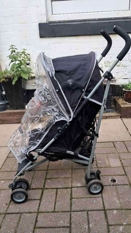 Photo of free Lightweight pushchair. Reclining back, rear suspension (Bramley LS13) #1