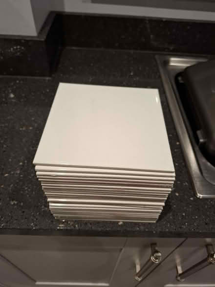 Photo of free Ceramic tiles - white (Crawley RH11) #1