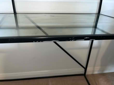 Photo of free Rectangular glass console table (Croydon) #4