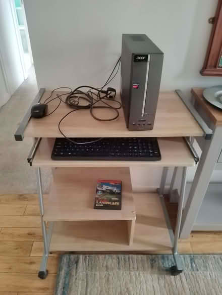 Photo of free Small computer table (Shurdington GL51) #1