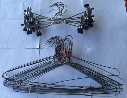 Photo of free Metal coat hangers (The Grange Estate SG6) #1