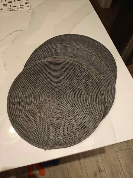 Photo of free Dark grey place mats (Streatham Vale SW16) #1