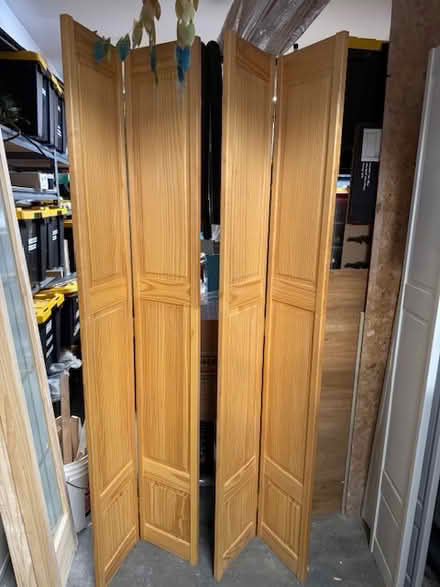 Photo of free Louver Door - 1 wood/2 White (Somerset) #2