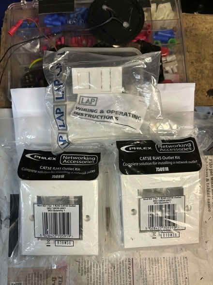 Photo of free CAT5 Wall Box Kits. (Chineham RG24) #1