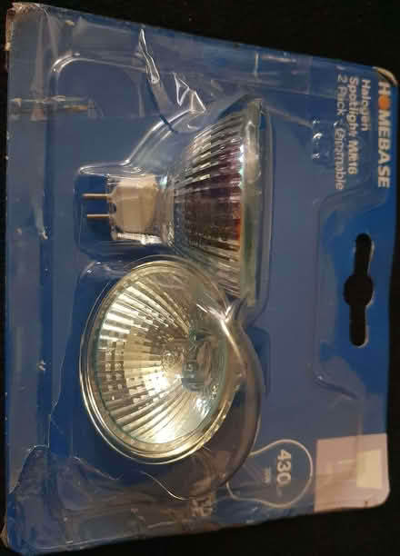 Photo of free Small spotlight bulbs MR16 (2 pin, NOT GU10 bayonet). SM1 (St Helier SM1) #3