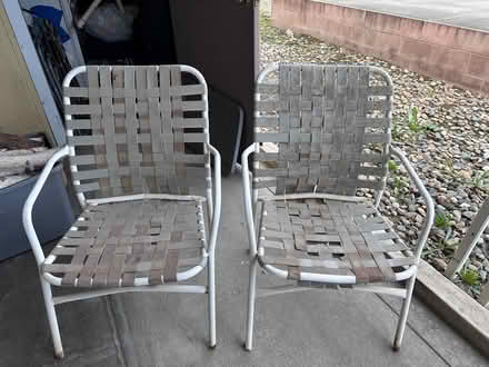 Photo of free Lawn Chairs (Akers St) #1