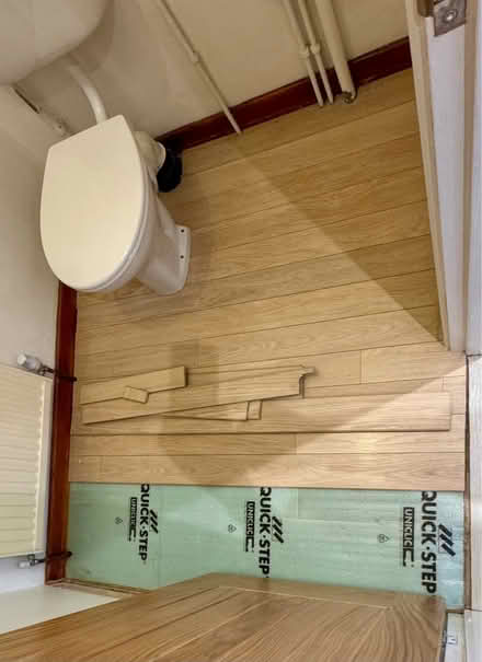 Photo of free Laminate flooring boards, underlay (Boroughbridge YO51) #1