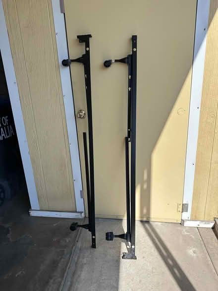 Photo of free Full Sized Metal Bed Frame (Akers St) #1