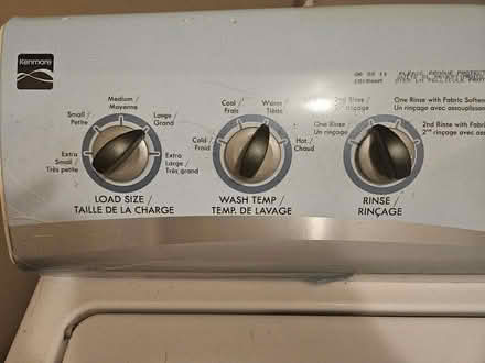 Photo of free Kenmore Washing machine - working (Taunton & Garden) #3