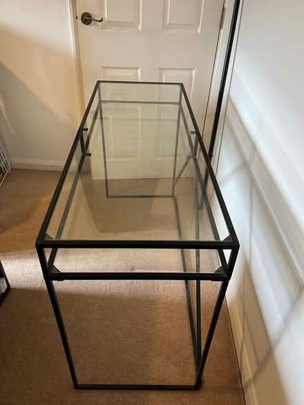 Photo of free Rectangular glass console table (Croydon) #3