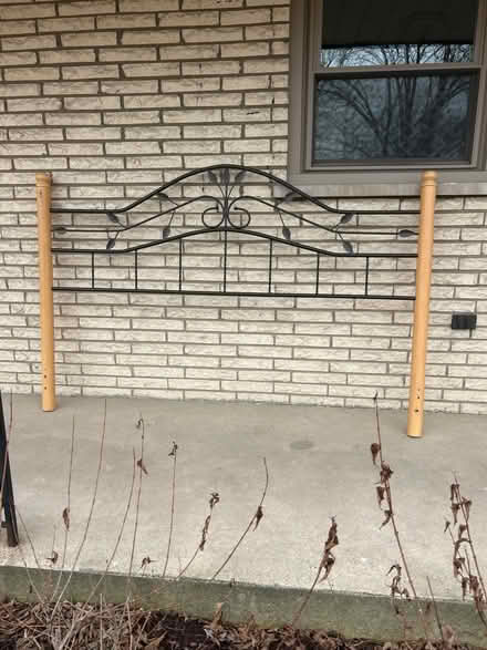 Photo of free King bed headboard (Tinley Park 177th and Harlem) #1