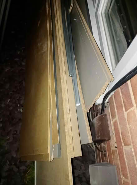 Photo of free Set of hardwood of dismantled big double door wardrobe (Potter Street CM17) #4