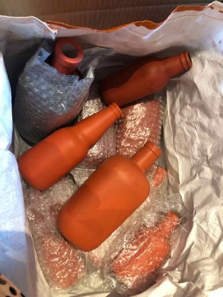 Photo of free Painted bottles (Ilchester) #2