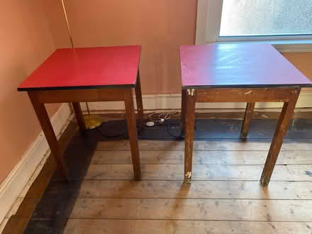 Photo of free Two 60s tables (SA2 0DD) #1