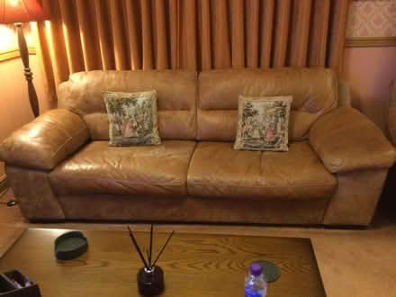 Photo of free 4seater sofa and large chair (TN16) #1