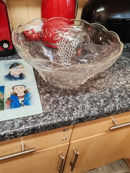 Photo of free Big glass fruit bowl, (Brompton ME7) #1