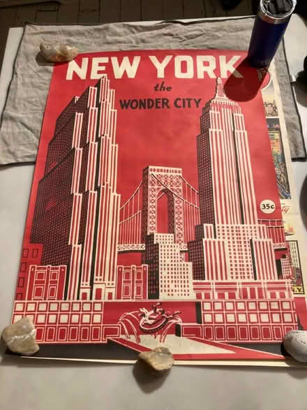 Photo of free New York posters, vintage style (Preston park BN1) #1