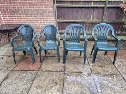 Photo of free Garden Chairs x4 (Bournemouth BH9) #1