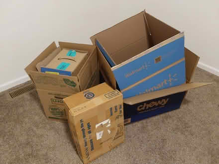 Photo of free Empty boxes (I94/Rawsonville Rd, Willis) #1