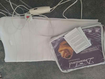 Photo of free Single electric underblanket (Swanley BR8) #1