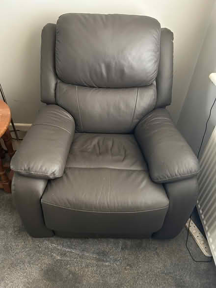 Photo of free Brown Sofa and Chair (Desford LE9) #2