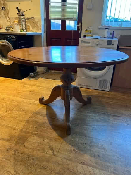 Photo of free Solid wood table + 4 chairs (Hull) #3