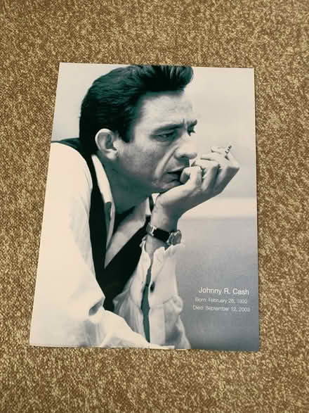 Photo of free A3 Johnny ca sh poster (Liverpool L7) #1